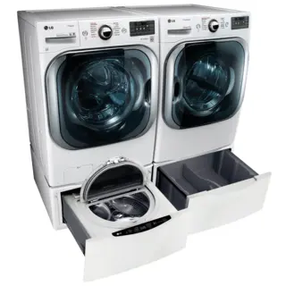 LG WM8100HWA Washer & DLEX8100W Dryer